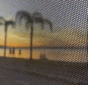 [Sob a tela da janela]